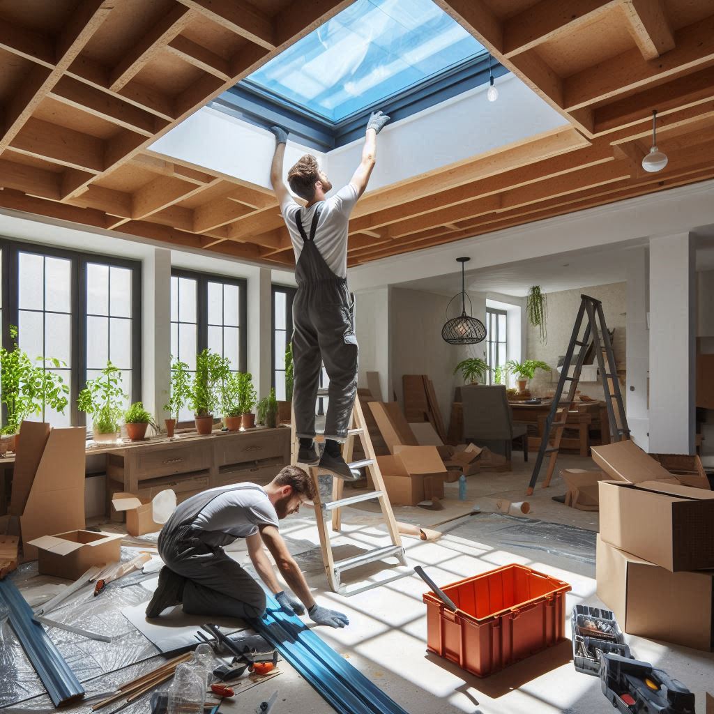 skylights installation process